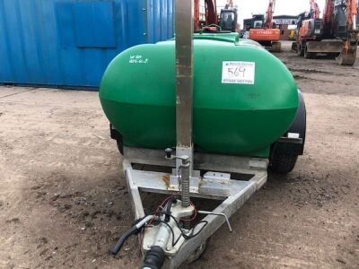 Trailer Engineering Single Axle Drawbar Water Bowser - 3