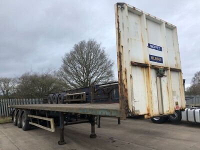 2005 SDC Triaxle Flat Trailer 