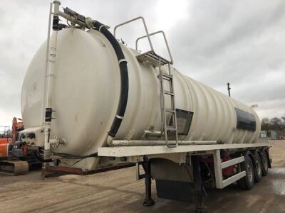 2008 Crossland 33,000 Litre Triaxle Tanker Trailer - 2