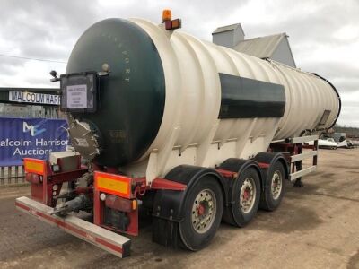 2008 Crossland 33,000 Litre Triaxle Tanker Trailer - 4