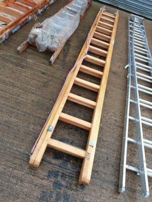 2 Stage Wooden Ladder