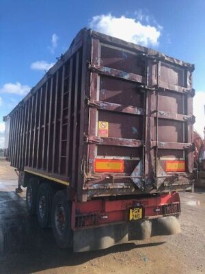 2006 Euro Trailers Triaxle Scrap Spec Tipping Trailer - 4