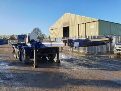 OKM Trailers Triaxle Sliding Skeletal Trailer