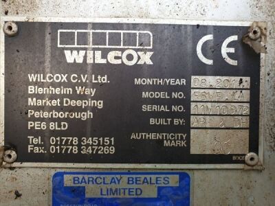 2011 Wilcox Triaxle Insulated Aggregate Tipping Trailer - 10