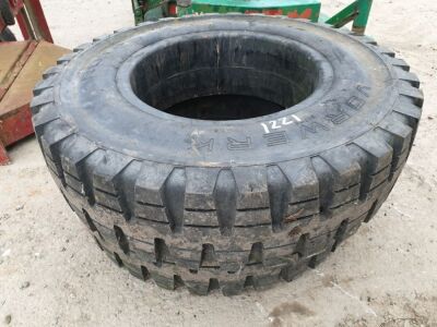 2 x 7.50 -15 Solid Tyres