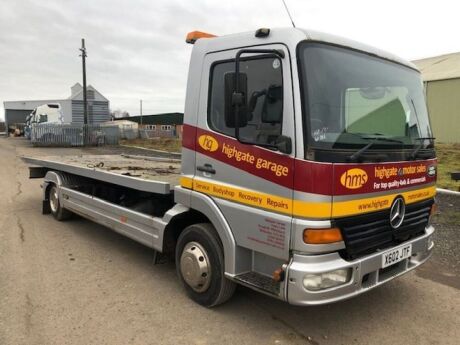 2000 Mercedes 815L 4x2 Tilt and Slide Recovery Vehicle 