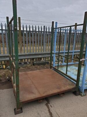 Large Steel Stillage Forklift Mount - 2