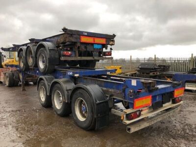 2007 Montracon Triaxle Sliding Skeletal Trailer - 3