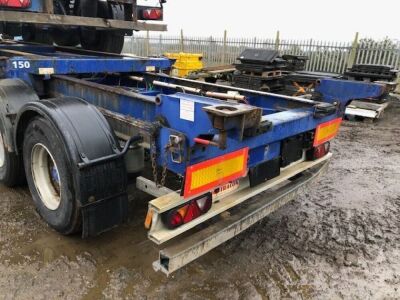 2007 Montracon Triaxle Sliding Skeletal Trailer - 4