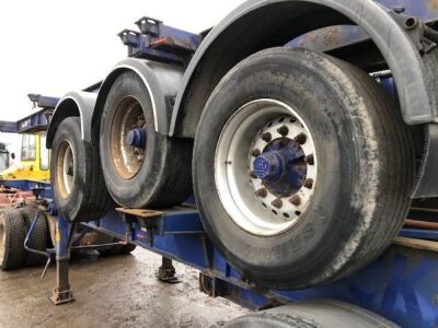 2007 Montracon Triaxle Sliding Skeletal Trailer - 6