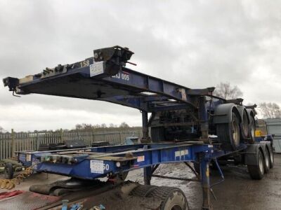 2007 Montracon Triaxle Sliding Skeletal Trailer - 8