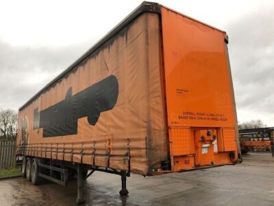 2006 M&G Triaxle Curtainside Trailer