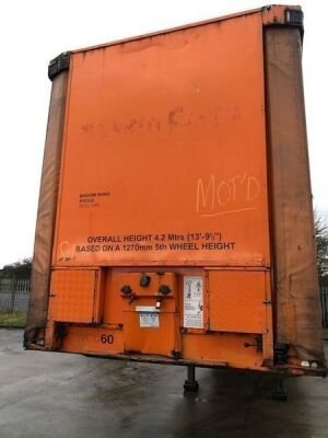 2006 M&G Triaxle Curtainside Trailer - 4