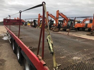 1991 York Triaxle Beavertail Fork Lift Trailer - 14