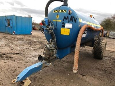 Fleming ST1600 Gallon Single Axle Drawbar Slurry Tank - 2
