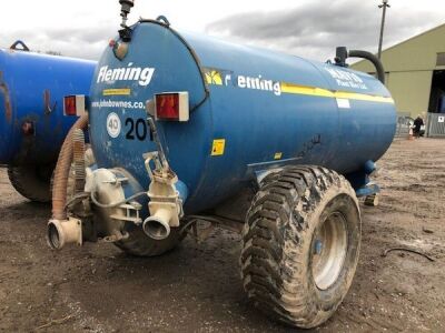 Fleming ST1600 Gallon Single Axle Drawbar Slurry Tank - 4