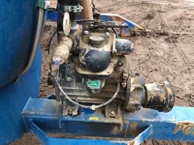 Fleming ST1600 Gallon Single Axle Drawbar Slurry Tank - 9