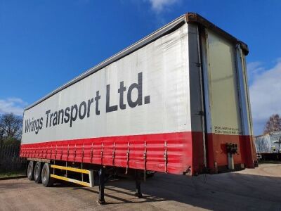 2006 SDC Triaxle Curtainside Trailer 