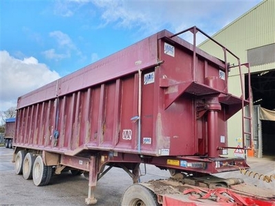 2009 Mac Triaxle Steel Body Tipping Trailer - 13