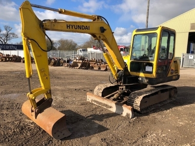 2008 Hyundai R55-7 Midi Digger