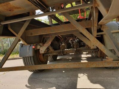 2007 Dennison Triaxle Sliding Skeletal Trailer - 3