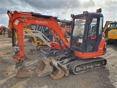 2016 Kubota KX61-3 Mini Digger