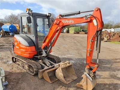 2016 Kubota KX61-3 Mini Digger - 6