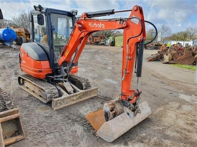 2016 Kubota KX61-3 Mini Digger - 8