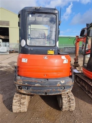 2016 Kubota KX61-3 Mini Digger - 16