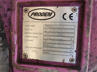 2020 Prodem PRB010 Hydraulic Breaker - 8