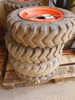 8 x Bobcat Wheels + Tyres - 2