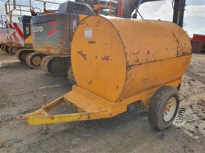 Single Axle Drawbar Bunded Fuel Bowser - 9