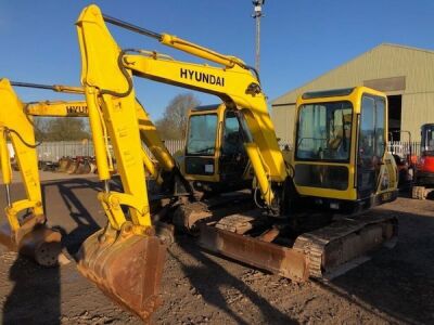 2008 Hyundai Robex 55-7 Mini Digger