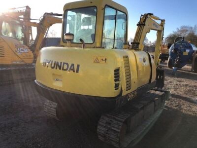 2008 Hyundai Robex 55-7 Mini Digger - 4