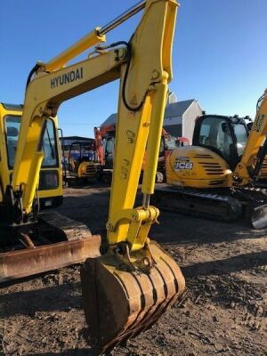 2008 Hyundai Robex 55-7 Mini Digger - 5
