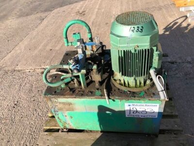 3 Phase Hydraulic Power Pack - 3