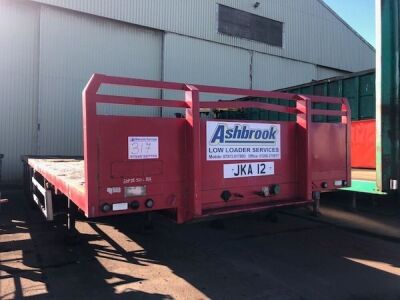 2000 Montracon Triaxle PSK Trailer