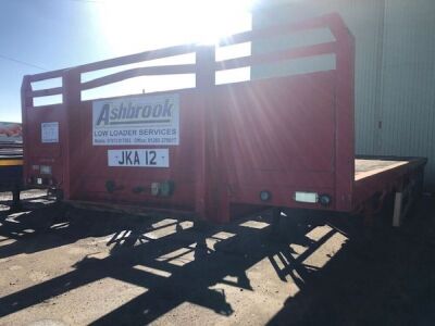 2000 Montracon Triaxle PSK Trailer - 2