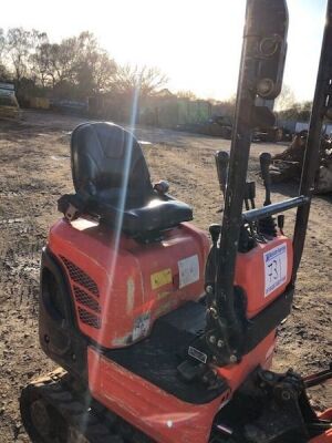 2017 Kubota K008-3 Mini Digger - 4