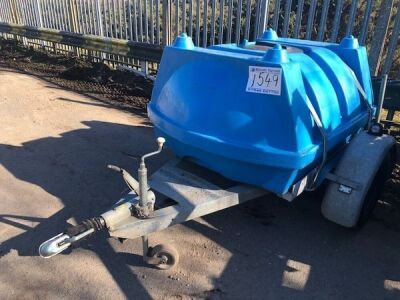 Single Axle Drawbar Water Bowser