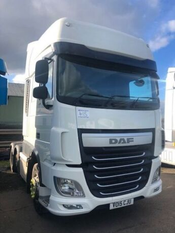 2015 DAF XF460 6x2 Midlift Tractor Unit