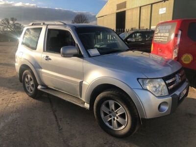 2007 Mitsubishi Shogun SWB Diesel