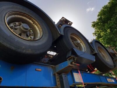 2007 Dennison Triaxle Sliding Skeletal Trailer - 5