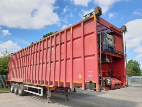 2012 Dennison Triaxle Ejector Trailer