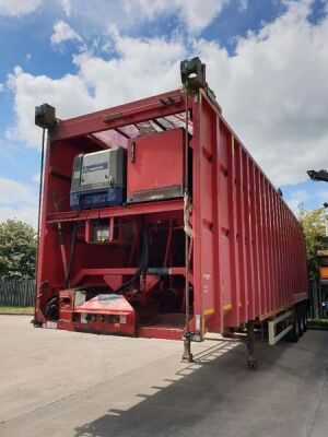 2012 Dennison Triaxle Ejector Trailer - 2