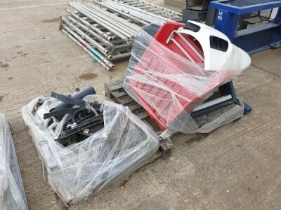 2 x Pallets of Assorted Panels & Fuel Tank Straps - 4