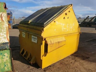 Front Loader Covered Skip