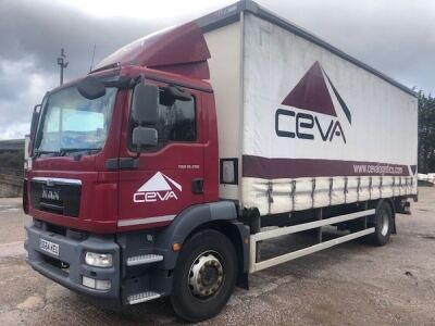 2014 MAN TGM 18-250 4x2 Curtainside Rigid - 2