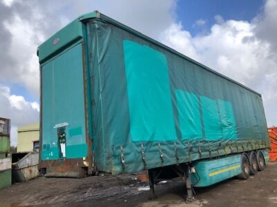 2006 Cartwright Triaxle Curtainside Trailer