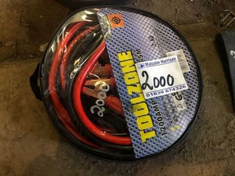 Heavy Duty 1200amp Copper Jump Leads 5m